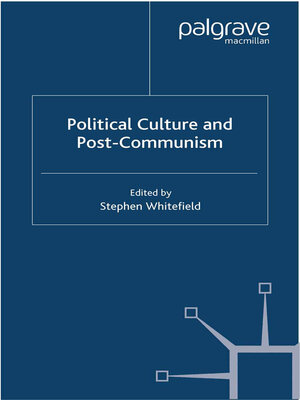 cover image of Political Culture and Post-Communism